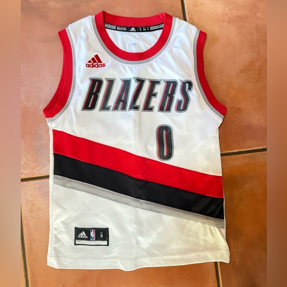 adidas Other - Blazers lillard jersey